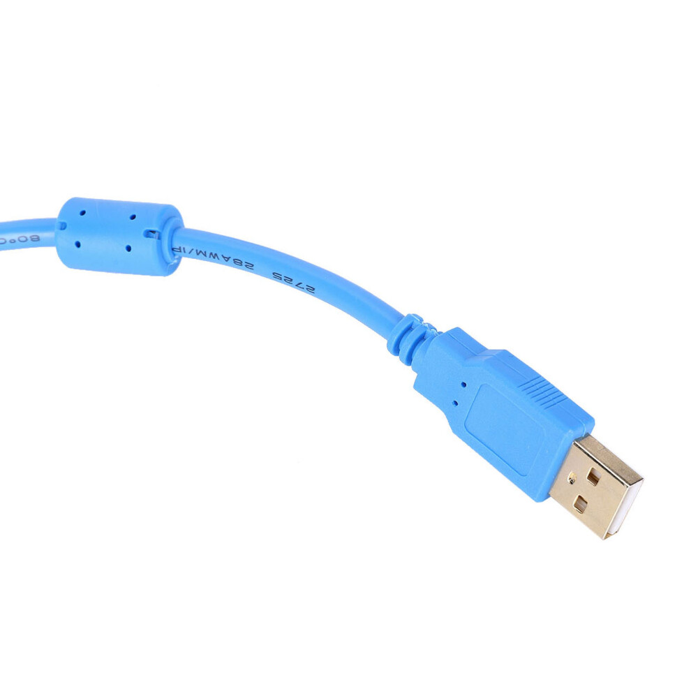 3Meter Plc Programming Cable For Omron Cqm1h/Cpm2c Series Plc Blue 4301362899094