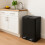 Dubbele Pedaalemmer 60 L - Zwart 6