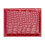 Sophisticated PU Card Holder Practical and Stylish-Red 1