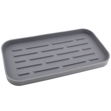 Veelzijdige siliconen organizer voor de gootsteen, modern en strak design, hittebestendig en waterdicht. Geschikt voor keuken, badkamer, aanrecht of