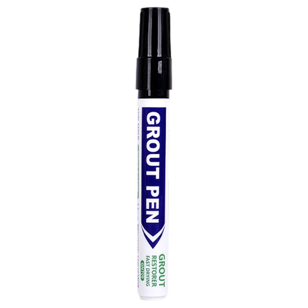 Tile Grout Restorer Pen Water Resistant Tile Grout Marker-Black 7754000376209