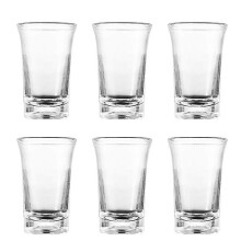 Schnapsglasspender mit schwerem Boden, modische Acryl-Schnapsgläser für Tequila, Cocktails und Spirituosen, stabiler Sockel mit