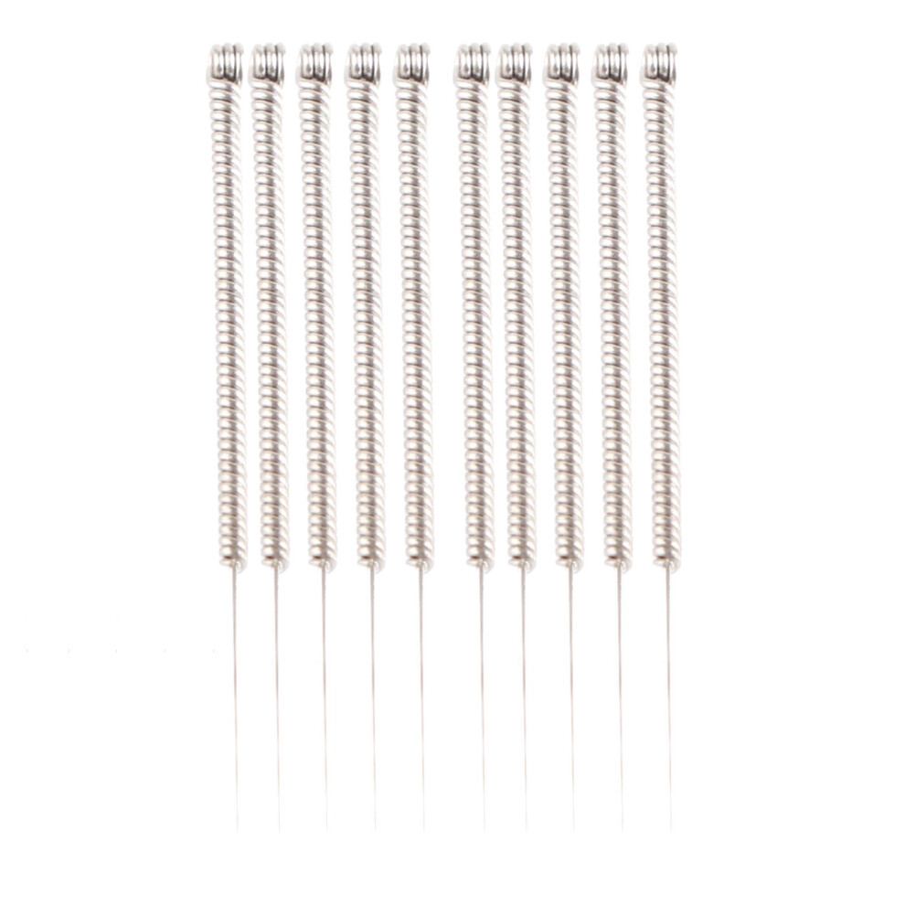 10Pcs Sterilized Microneedle for Spot, Mole, Tattoo Removal, 3.5cm