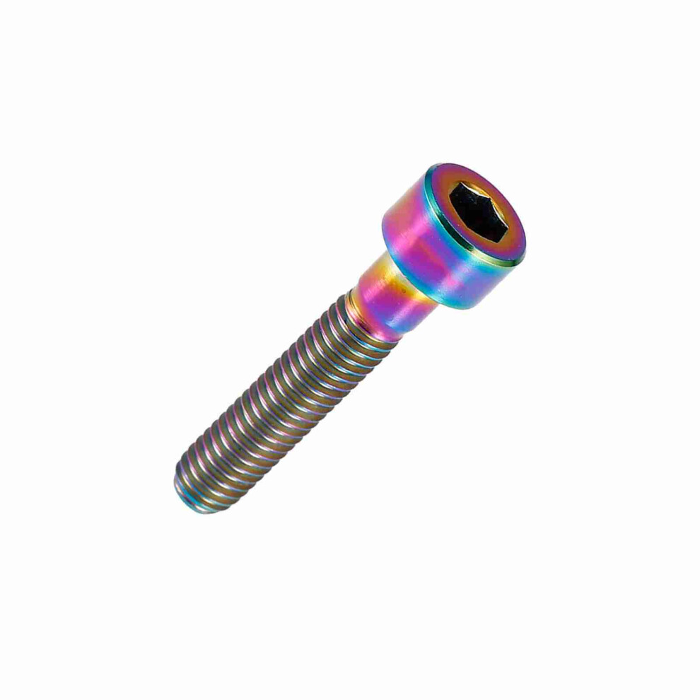Titanium Bike Headset Stem M6 Thread Bolt 36-39G Colorful & Gold 7681362900622
