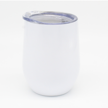 Taça de vinho sem haste com isolamento a vácuo de 355 ml (12 oz), inovadora, feita com materiais de alta qualidade e que retém a temperatura,
