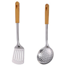 Ustensile esențiale pentru gătit din oțel inoxidabil, durabile și robuste, cu formă ergonomică pentru confort maxim, ușor de curățat și
