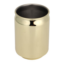 Copo térmico de aço inoxidável polido, resistente à ferrugem e à corrosão, ideal para banheiros e cozinhas (400ml).