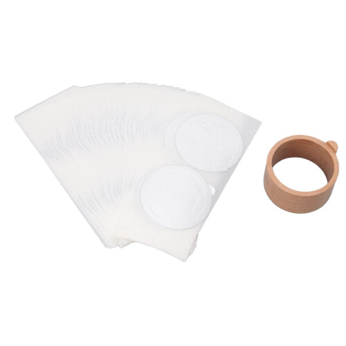 Accessori per caffè ecologici: coperchi in alluminio per capsule Nespresso Vertuo, sigilli riutilizzabili compatibili con Nespresso e supporto