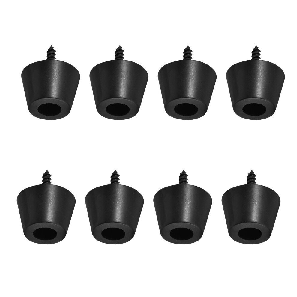 4 Pairs 30X20mm Rubber Feet Anti Vibration Base Pads For Speakers & Amplifiers 7891362902087