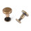 20pcs Copper Brass Fasteners Flat Head Nails Rivets Leather Cap 8mm 6