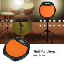 Digital Electronic Drummer Practice Drum Pad Metronome with Earphone Compact