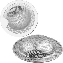 Filtru de plasă reutilizabil, oțel inoxidabil ușor de curățat, design detașabil, pentru chiuveta de bucătărie, baie și spălătorie, găuri