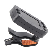 2-in-1 tragbarer Clip-On LCD-Tuner & Metronom für Gitarre, Bass, Geige, Ukulele