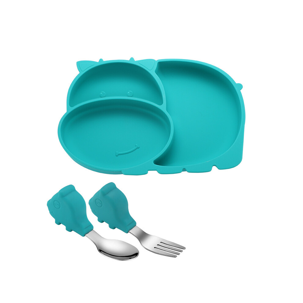 Ergonomically Designed Suction Plates For Baby, Compact And Lightweight Divided Toddler Plate With Super Suction Base For 12-36 Months Olds, Food Grad