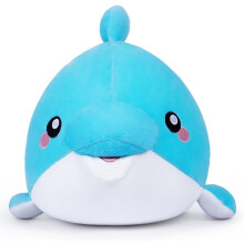 Peluchito Almohadita 25 cm Delfín Muñeco de Peluche para Abrazar