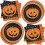 Platos y Servilletas de Papel Desechables de Halloween, 20 Piezas 1