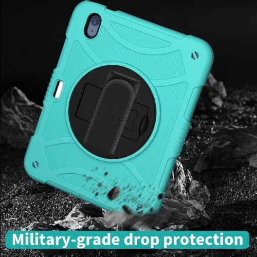 Étui pour Samsung Tab A8 2021 Coque avec Support Antichoc Vert 1