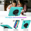 Étui pour Samsung Tab A8 2021 Coque avec Support Antichoc Vert 4