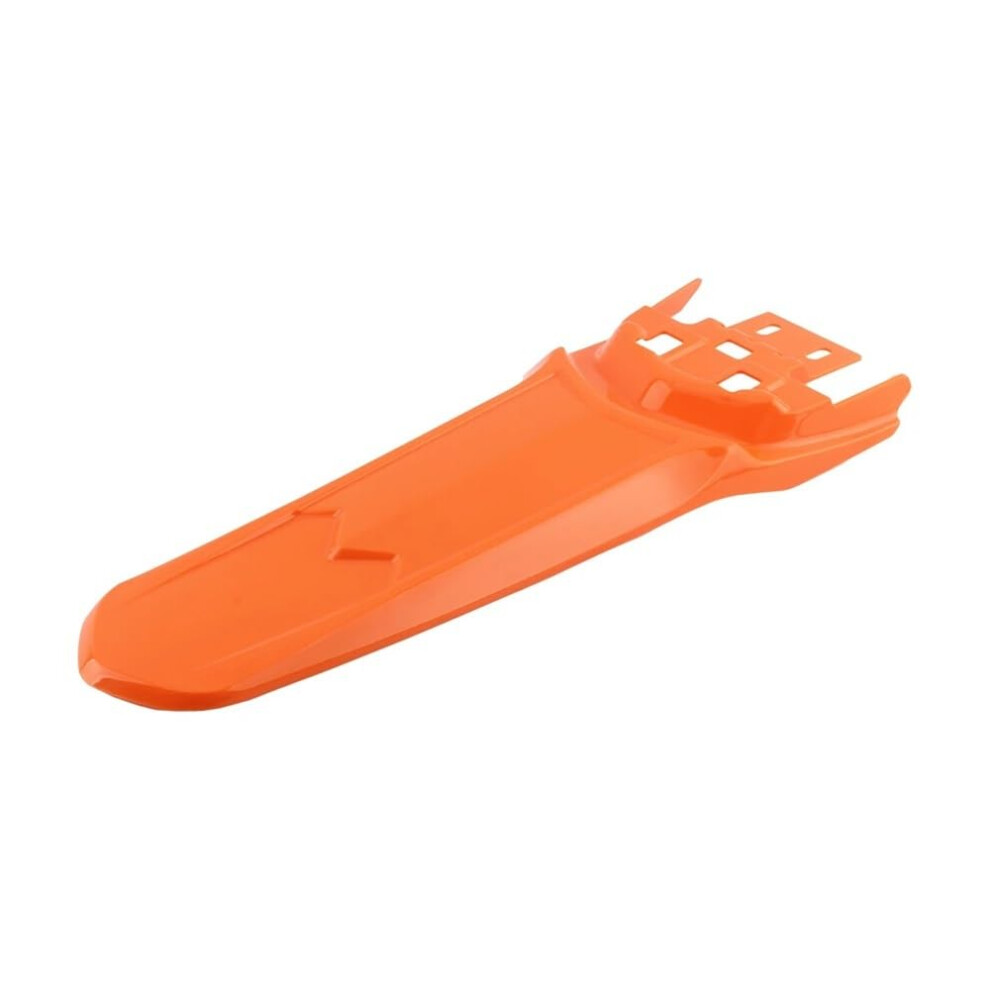 Mudguard Protector For Bee X Enduro Dirt Bike Rear Extended Plastic Light/Orange 9067246897123