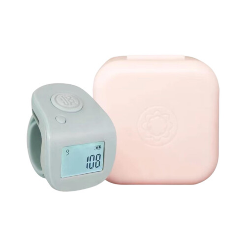 Handheld Electronic Counter Precision Display Rechargeable USB Blue for Counting in Various Settings