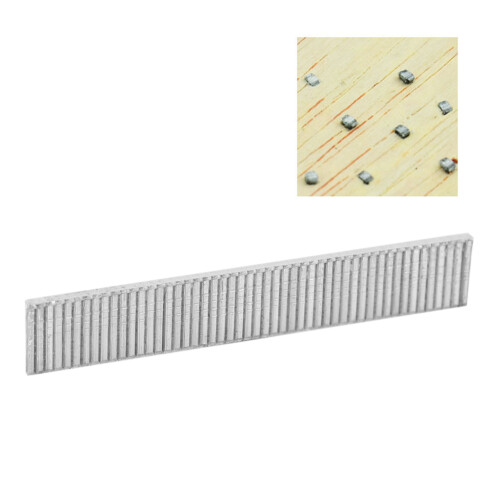 1000pcs T Type Staple Nails for Handheld Stapler, A3 Steel, 10*1.2mm