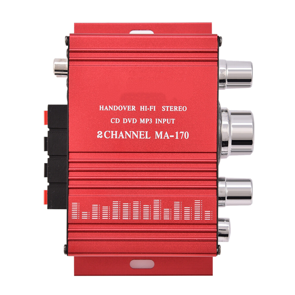 Portable 12V Hifi 2 Channel 20W Stereo Audio Amplifier 4071362904936