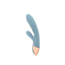 Vibrateur discret 10 modes de vibration et fonction chauffante Bleu