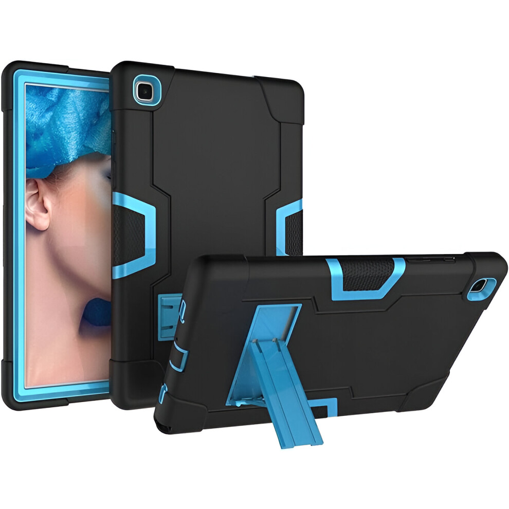 Heavy-Duty Case For Samsung Tab A7 - Shockproof 10.4 Inch Cover With Kickstand For Galaxy Tab A7 2020 T500 T505 Black 5906792642013