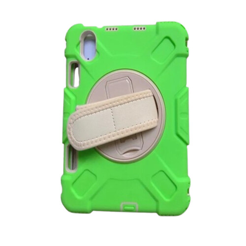 Housse pour iPad Mini 6 8,3" avec Support et Bandoulière Vert 2