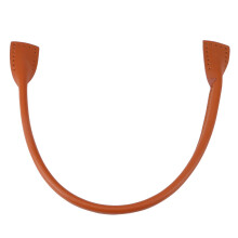 Lederschnallen Trageriemen Griffe 2er Pack Langlebiger Faden Braun für DIY Handtaschen-Teile