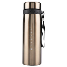 Caneca térmica portátil para viagem, com isolamento a vácuo e à prova de vazamentos, em aço inoxidável, para manter a temperatura quente ou