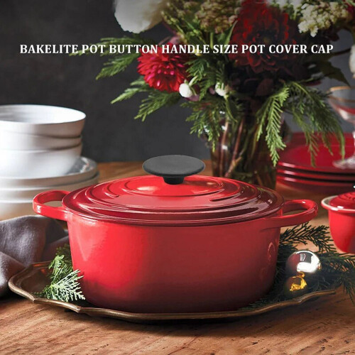 Ανταλλακτικό πόμολο για μαγειρικά σκεύη Le Creuset, Ανταλλακτικό πόμολο βακελίτη με 2