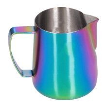 Ferramentas para Latte Art, Acessórios para Espresso, Jarra para Espumar Leite em Aço Inoxidável, Garrafa para Xarope de Café, Antiderrapante,