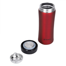 Garrafa térmica de aço inoxidável à prova de vazamentos, garrafa de água portátil para viagens, sua companheira com estilo.
