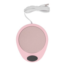 Posavasos elegante para escritorio, calentador de tazas con temperatura ajustable, calentador de bebidas con alimentación USB para amantes del café