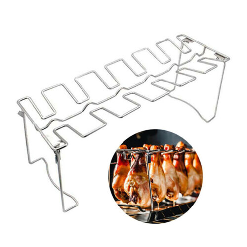 Grill Master's Delight, Ανοξείδωτη βάση για μπούτια κοτόπουλου για ομοιόμορφο ψήσιμο,