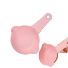 Pet Food Scoop Pink For Home Use And Travel Puppy Feeding Kitchen Litter Flour Grain