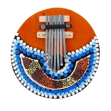 Tuneable Coconut Shell Mbira Portable Finger Thumb Piano Musical Instrument