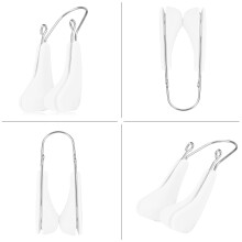 Nose Up Shaper Clip Silicone Lift & Straighten Tool White 6.5cm