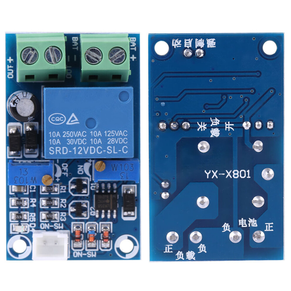 Under-Voltage Cutoff Switch Module For 12V Battery Protection 7661362908828