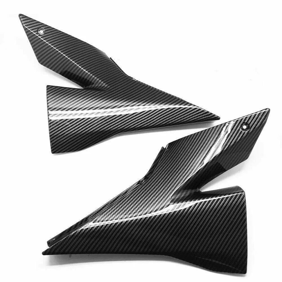 Motorcycle Side Spoiler Wing Carbon Fiber Gas Tank Side Knee Fairing Cowl For Compatible Kawasaki Ninja Zx10r 20042005 9067246898328