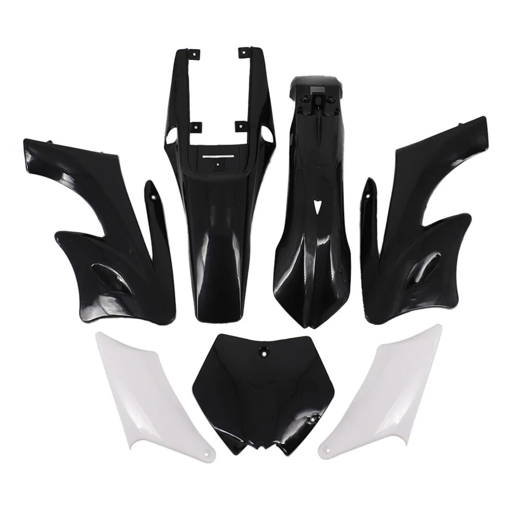 Motorcycle Parts Plastic Cover Fairing Kit For Apollo 47Cc 49Cc 2Stroke Offroad Mudguard Black 9105992224807