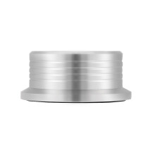 60Hz Aluminium-Vinyl-Schallplattenstabilisator-Klemme mit Blasebalgpegel, Silber