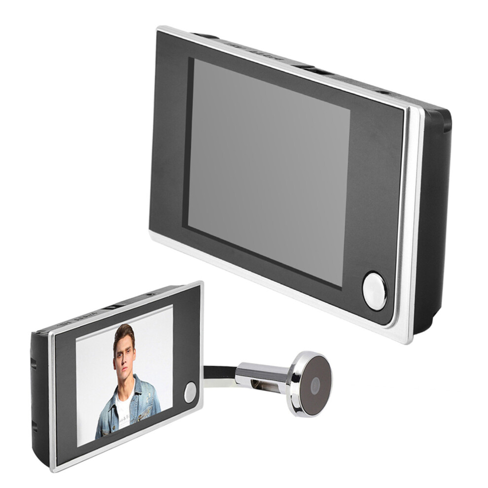 Mini Hd Outdoor Cat Eye Peephole Viewer 3.5In Lcd Color Screen 120 9401362911132