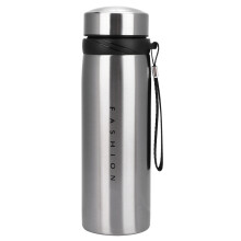 Garrafa de água à prova de vazamentos, copo térmico de parede dupla, caneca esportiva para viagem, caneca de café a vácuo em aço inoxidável,