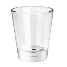 Heavy Base Shot Glass, Multipurpose Use for Kitchen and Bar, Prevent Spilling Design with Sturdy Glass Construction, Clear Shot Glass for Spirits and