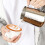 Κανάτα γάλακτος Latte Art με αντιολισθητική λαβή, ανθεκτική από ανοξείδωτο ατσάλι, 4
