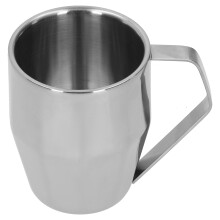 Jarra para Latte Art para Entusiastas do Café, Copo para Espumar Leite em Aço Inoxidável de Alta Qualidade com Design Anti-Gotejamento e Marcas de