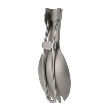 Leichter Metalldreipföffel zum Camping und Reisen, 15 cm