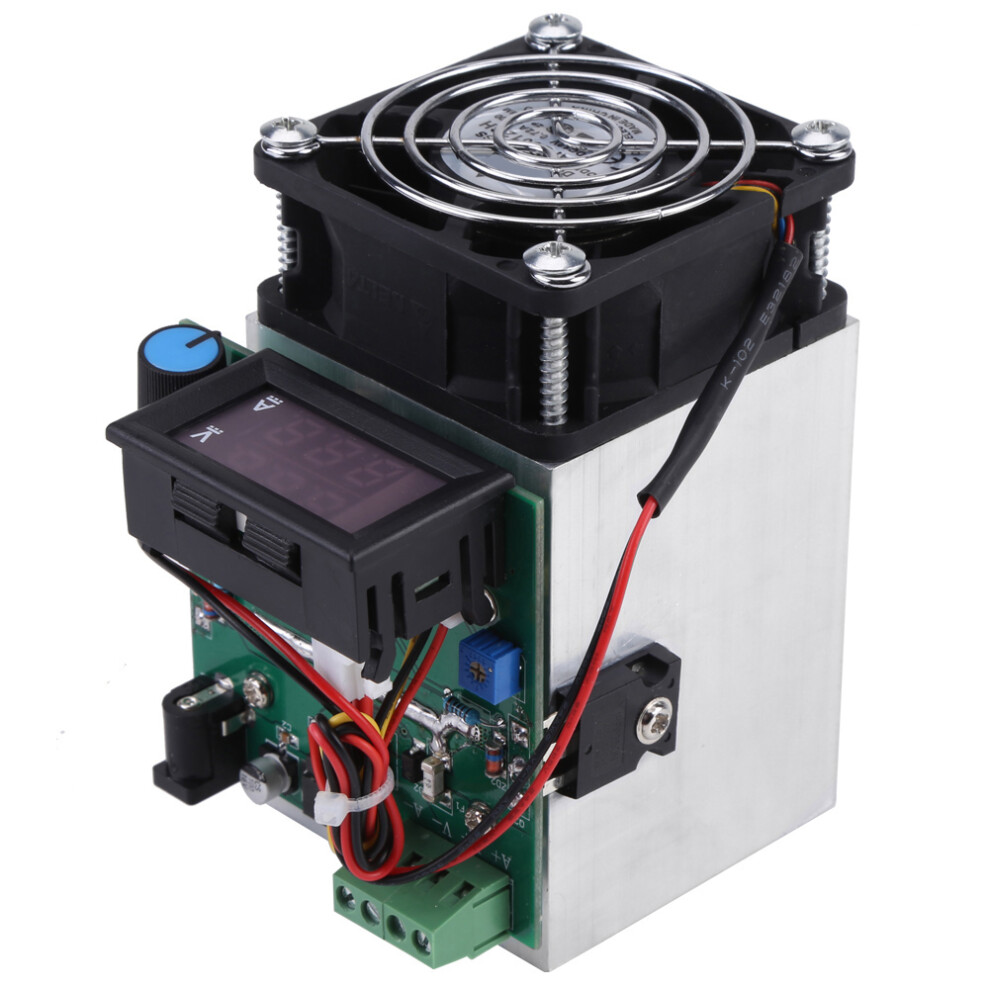 100W Dc 12V Electronic Load 0-10A Discharge Battery Tester, Compact Size 4961362914601